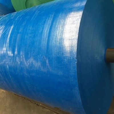 耐火性 ブルーPEタールン 工業用強度カバー用 軽量ストライプタールン