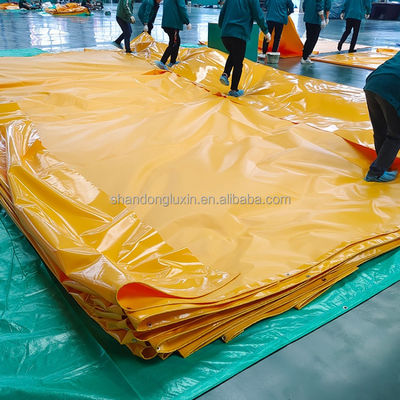 UV安定化 PVC 覆いタールイン 重荷トラック網 防水・換気